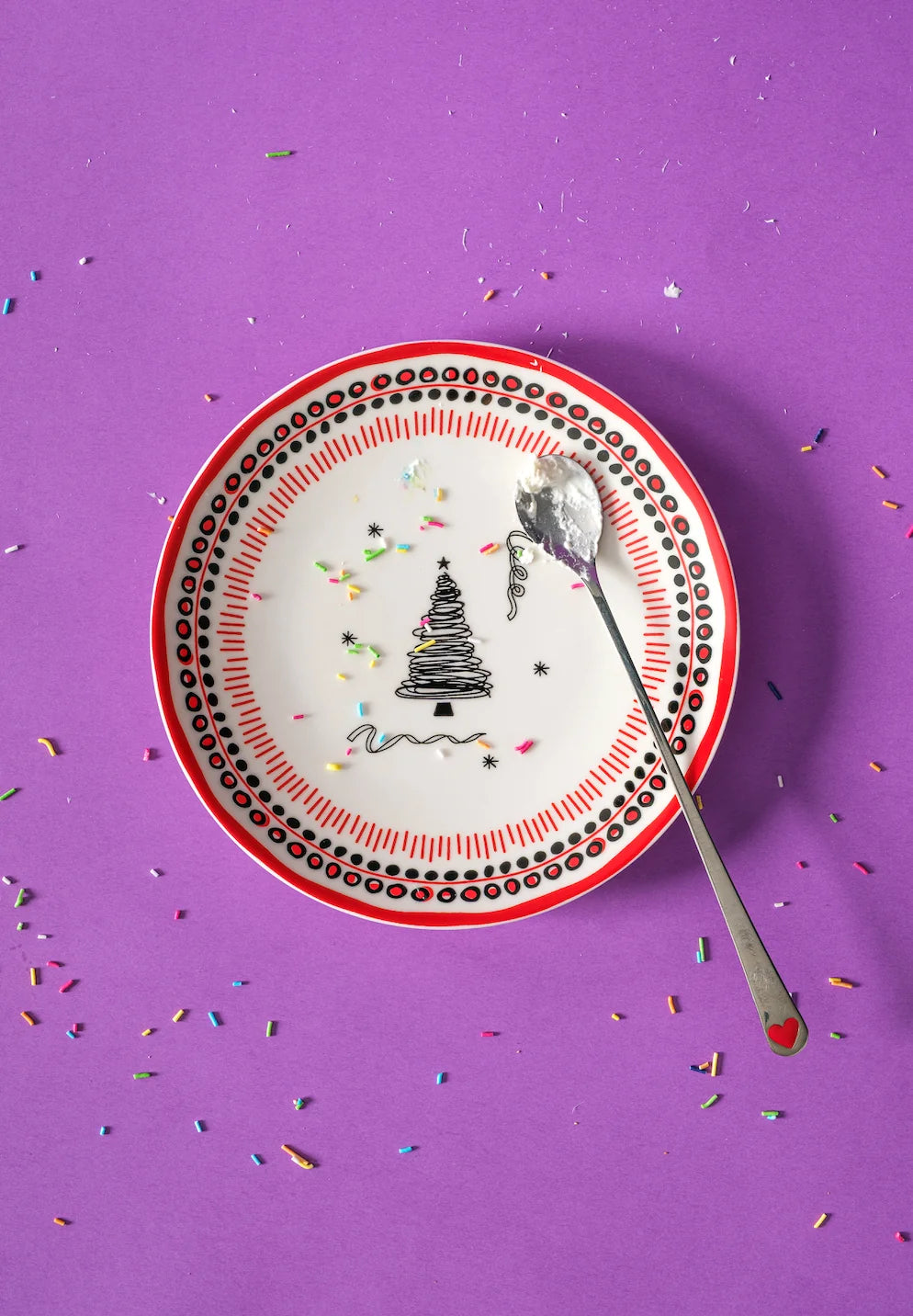 Holiday Collection Porcelain Dessert Plate